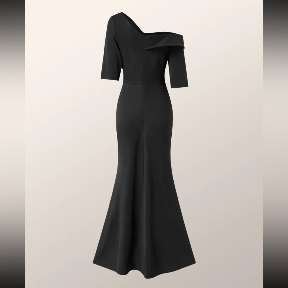 SOLD✨LAST PRICE🍒🤍 STYLEWE regular fit evening black maxi dress 💐 - Picture 4 of 16